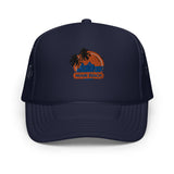 Foam Trucker Hat "Miami Beach" Design