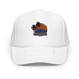 Foam Trucker Hat "Miami Beach" Design