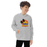 Kids Fleece Hoodie "Miami Beach" Design