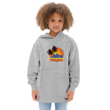 Kids Fleece Hoodie "Miami Beach" Design