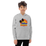 Kids Fleece Hoodie "Miami Beach" Design