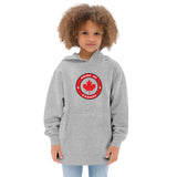 Kids Fleece Hoodie "Pride Of Canada" Design