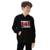 Kids Fleece Hoodie "Pride Of Canada" Design