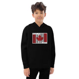 Kids Fleece Hoodie "Pride Of Canada" Design