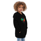 Kids Fleece Hoodie "Pride Of Miami Florida" Design