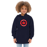 Kids Fleece Hoodie "Pride Of Canada" Design