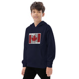 Kids Fleece Hoodie "Pride Of Canada" Design