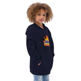 Kids Fleece Hoodie "Miami Beach" Design