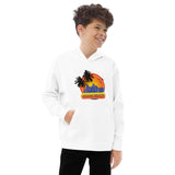 Kids Fleece Hoodie "Miami Beach" Design