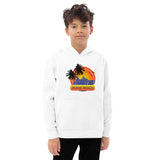 Kids Fleece Hoodie "Miami Beach" Design