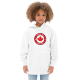 Kids Fleece Hoodie "Pride Of Canada" Design