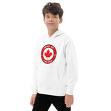 Kids Fleece Hoodie "Pride Of Canada" Design