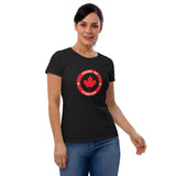 Women's short sleeve t-shirt "Pride Of Canada" Design