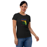 Women's short sleeve t-shirt "Pride Of Florida" Design