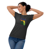 Women's short sleeve t-shirt "Pride Of Florida" Design