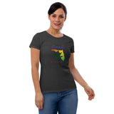 Women's short sleeve t-shirt "Pride Of Florida" Design