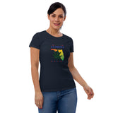 Women's short sleeve t-shirt "Pride Of Florida" Design