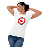 Women's short sleeve t-shirt "Pride Of Canada" Design