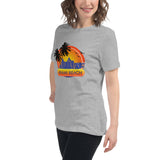 Women's Relaxed T-Shirt "Miami Beach" Design