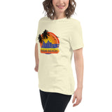 Women's Relaxed T-Shirt "Miami Beach" Design