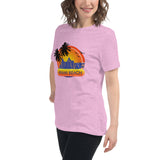 Women's Relaxed T-Shirt "Miami Beach" Design