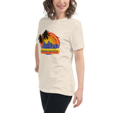 Women's Relaxed T-Shirt "Miami Beach" Design