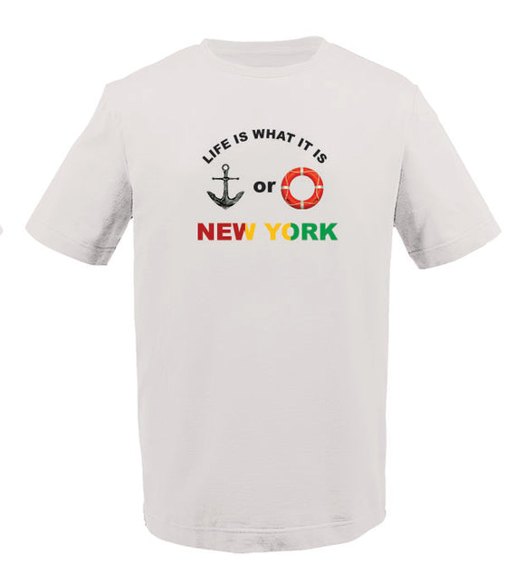 New York Life Is What It Is Tee