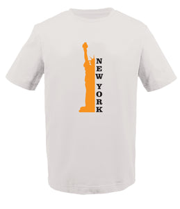 New York (Orange Statue) Tee