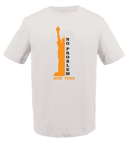 No Problem New York (Orange Statue) Tee